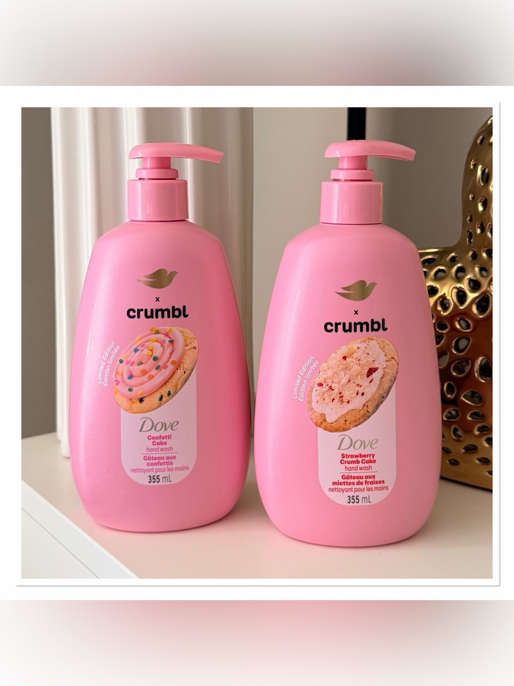 DOVE x CRUMBL Hand Wash Duo